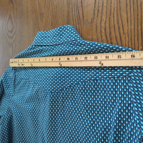 Roper Womens Blue Western Shirt size‎ XL Long Sleeve Snap Button Cowgirl - Picture 13 of 16